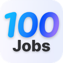 100 Jobs logo